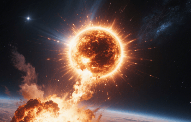 神奇！这颗恒星竟经历了两次爆炸