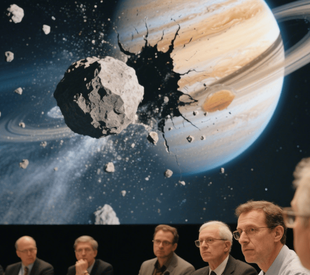 木星明明是气做的，小行星撞上去咋就穿不过去呢？