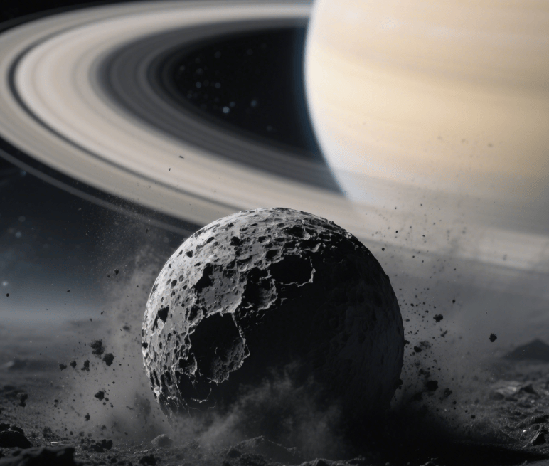 天王星卫星竟因宇宙灰尘变黑