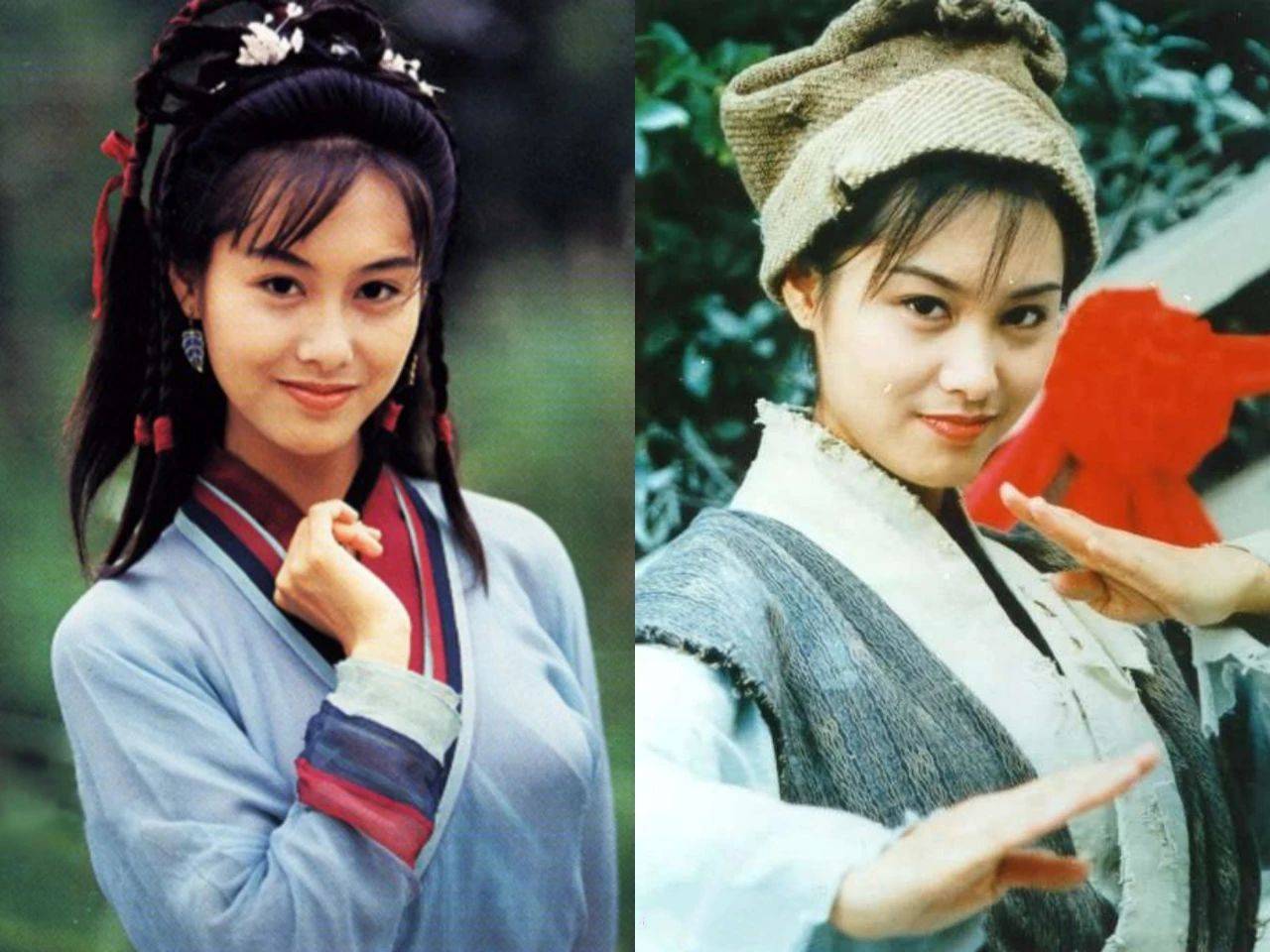 朱茵又黑又矮,真能算港风大美人?与温碧霞合照,答案揭晓!