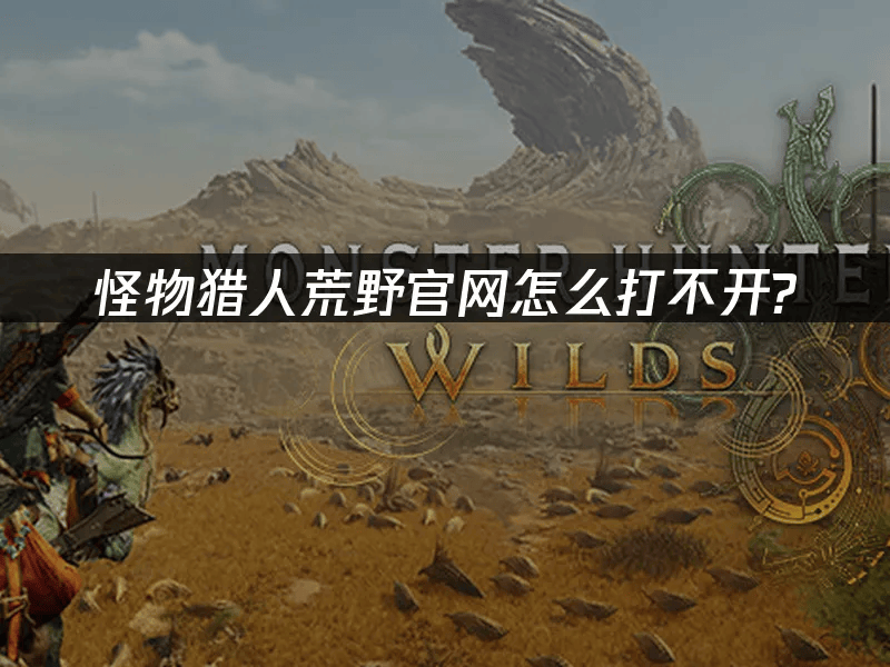 怪物猎人荒野官网怎么打不开
	？