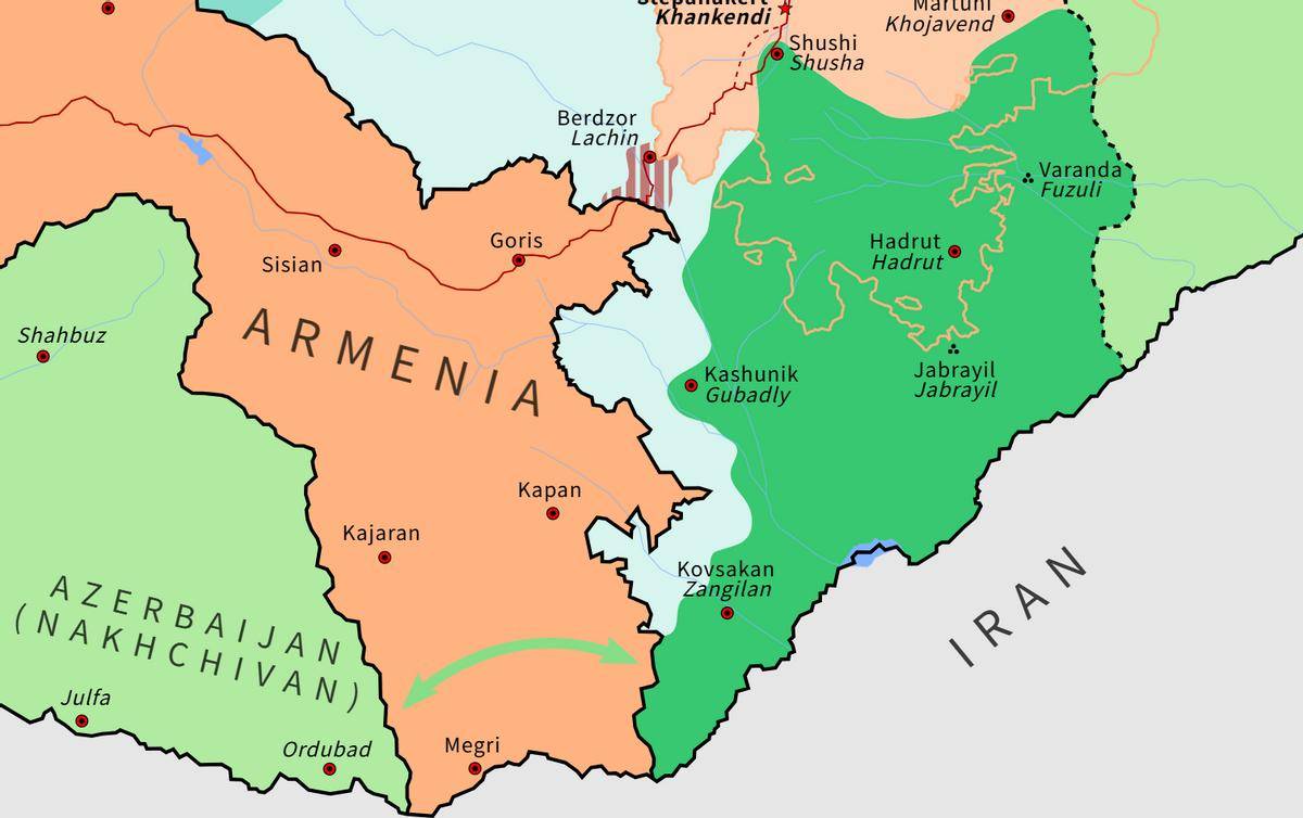 这条运输走廊的建设,旨在连接阿塞拜疆本土与其飞地纳希切万,作为之前