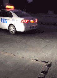 搞笑GIF：这姐路人视角长这样啊，真的惊艳了路人!