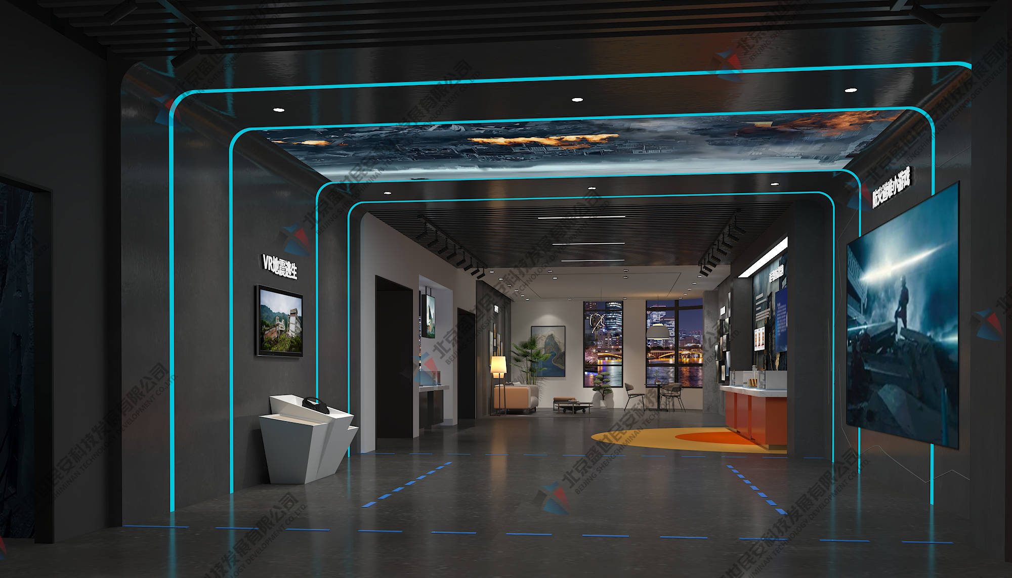 防震减灾科普展厅,校园防灾减灾科普展馆,防灾减灾宣教基地