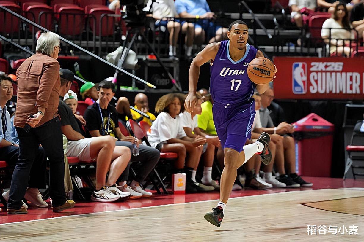 爵士用双向合同签下次轮秀,但他在夏季联赛期间的表现非常一般?