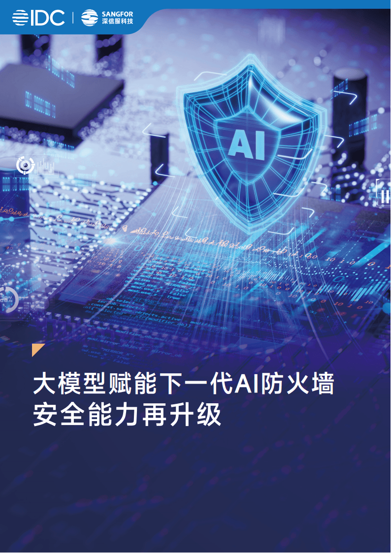2025年大模型赋能下一代AI防火墙安全能力再升级白皮书