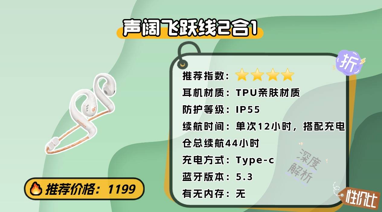 哪种耳机适合跑步用?推荐十款高品质佩戴舒适的运动耳机