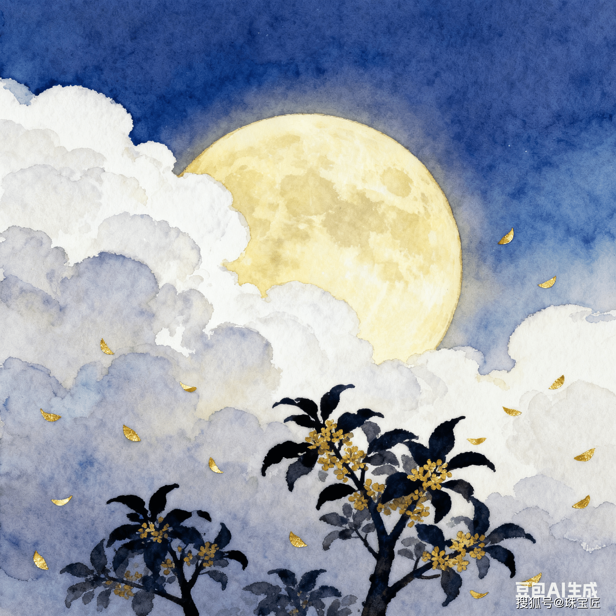 中秋赏月也赏珠宝!