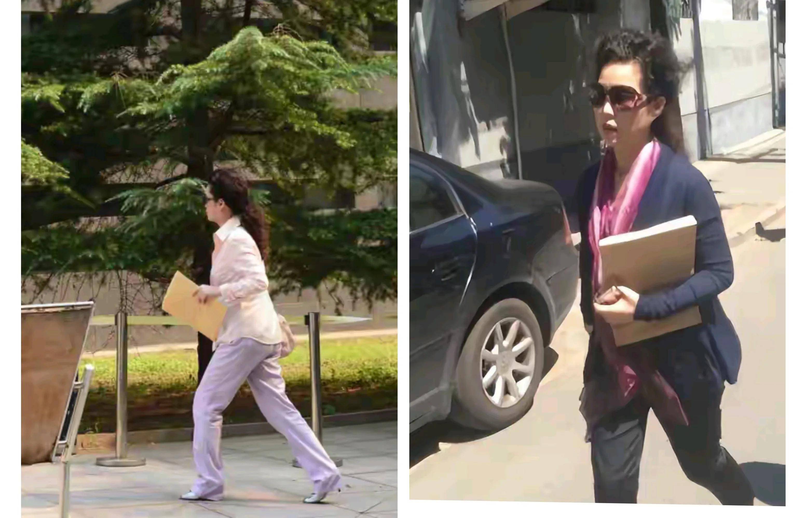 行动迟缓走路显吃力,59岁梦鸽皮肤白皙显年轻,两人十指紧扣好恩爱!