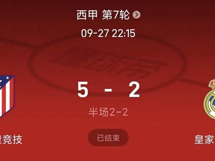 西甲：随着皇马2-5不敌马竞，这4个事实不得不说，皇马的中场还是不行