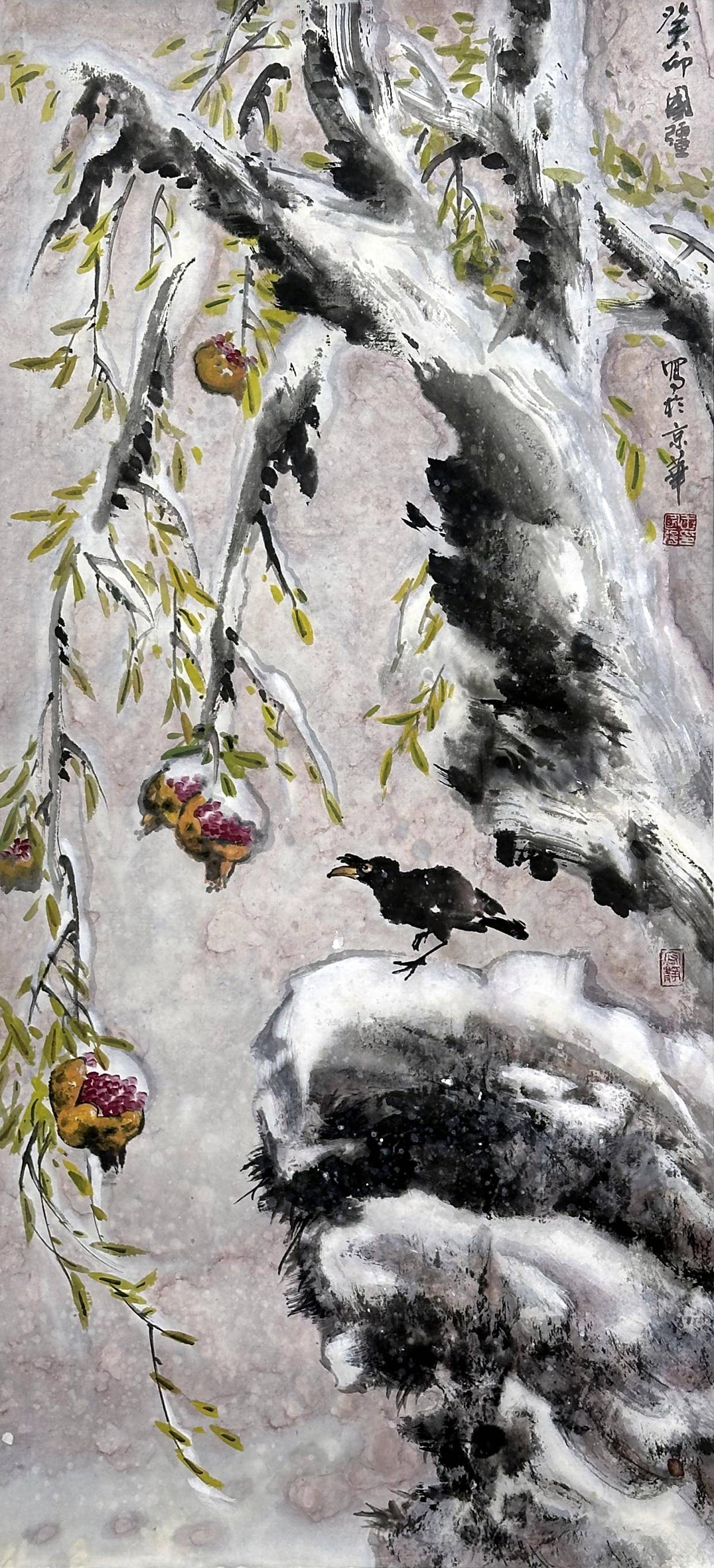 —记花鸟画大家王国强天津美术馆津门双节画展