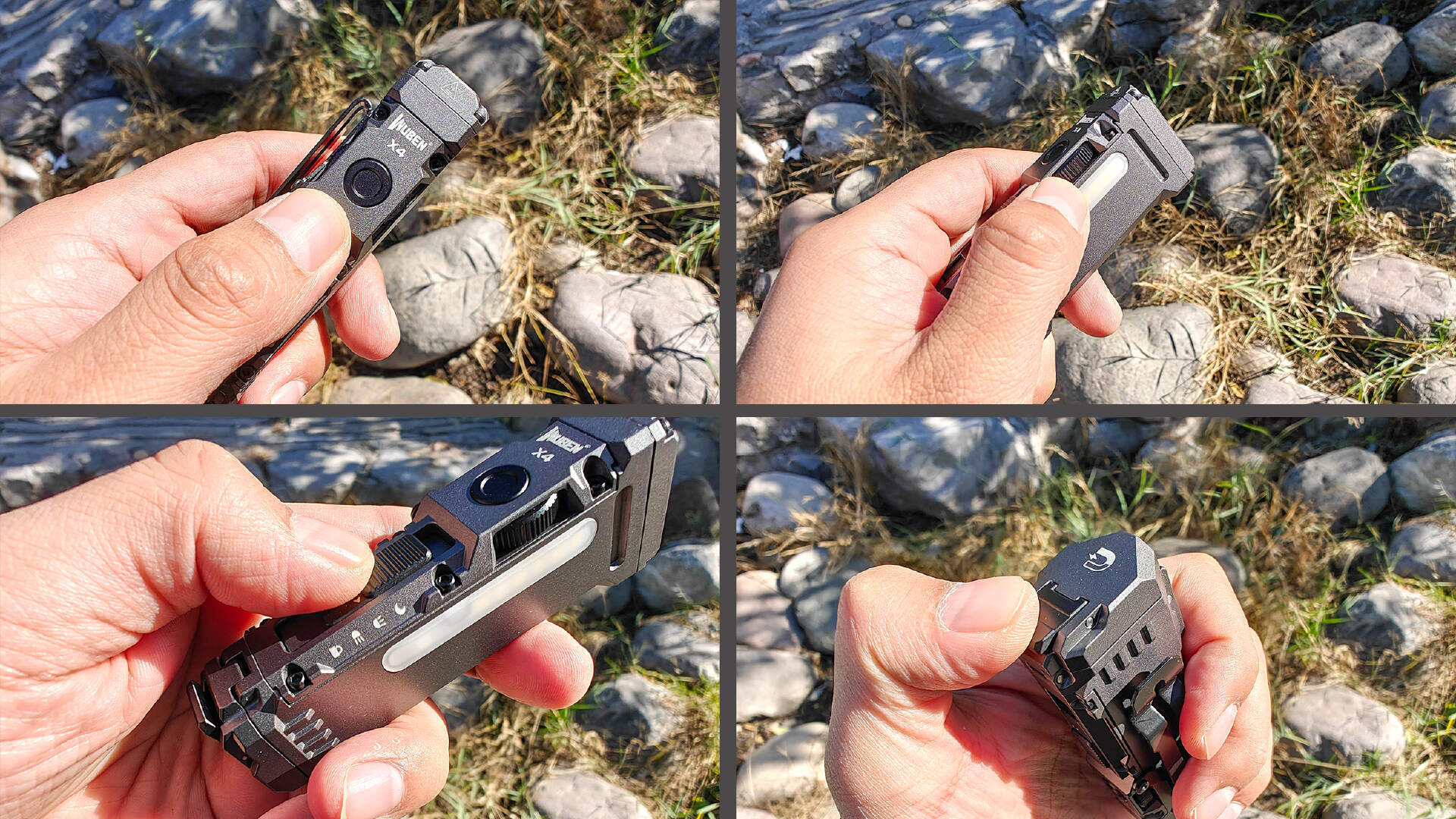 颇多乐趣的EDC多功能手电,有这一个就够了!务本X4硬朗手电体验