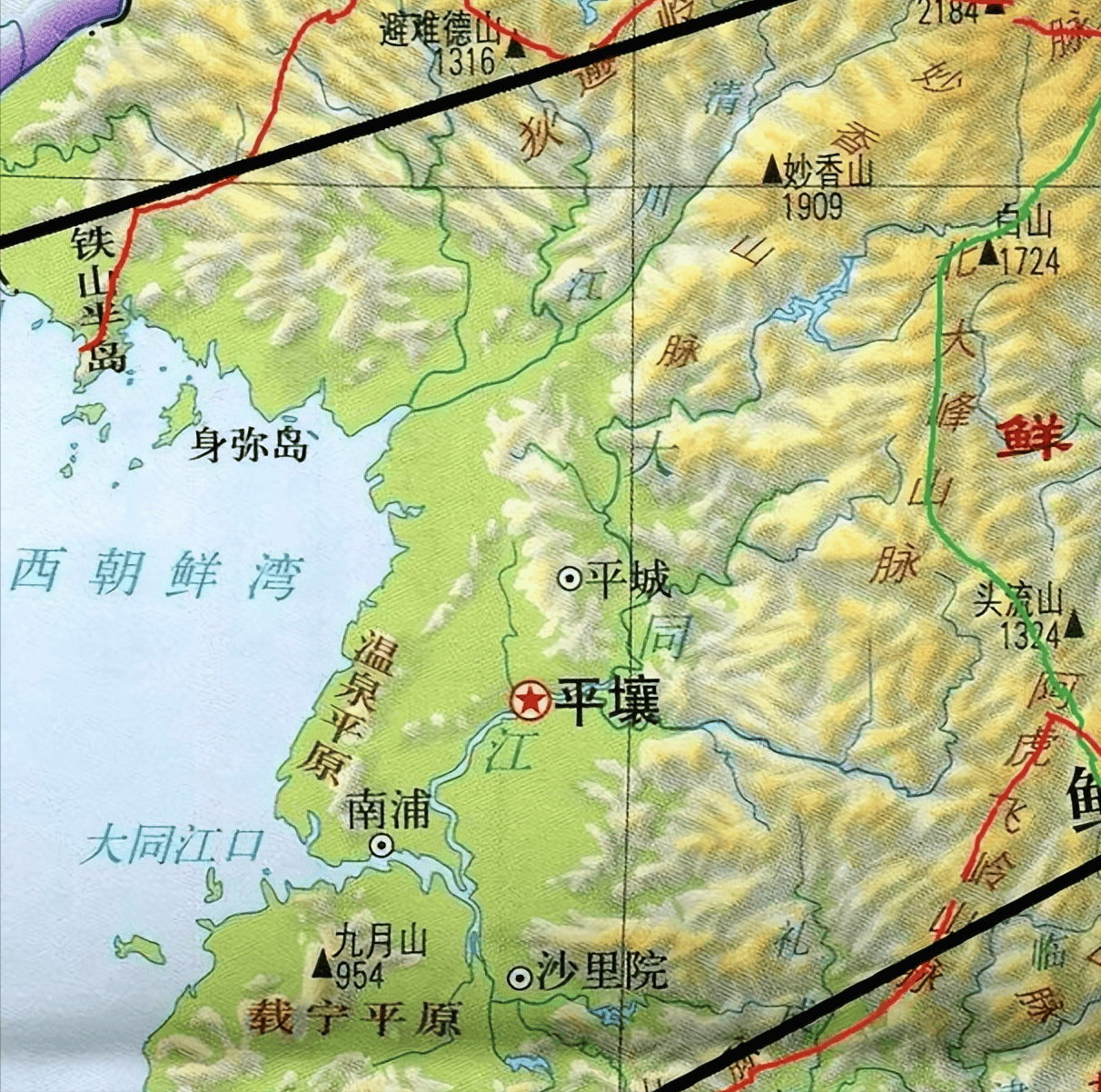 平壤_大同江_朝鲜半岛