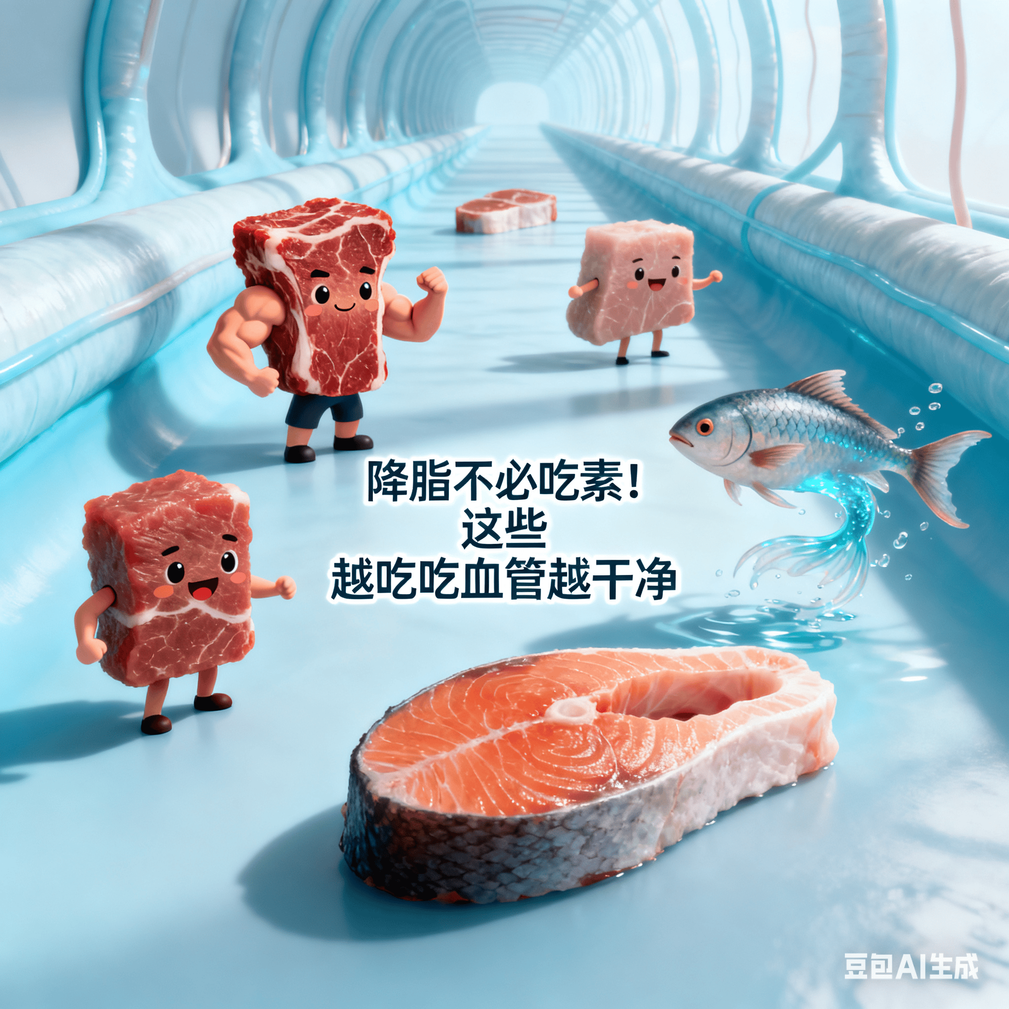降脂不必吃素！这些 “肉” 越吃血管越干净