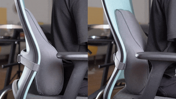 有了它，久坐腰背依旧舒服-8H小灰狗托腰护椎腰靠体验分享