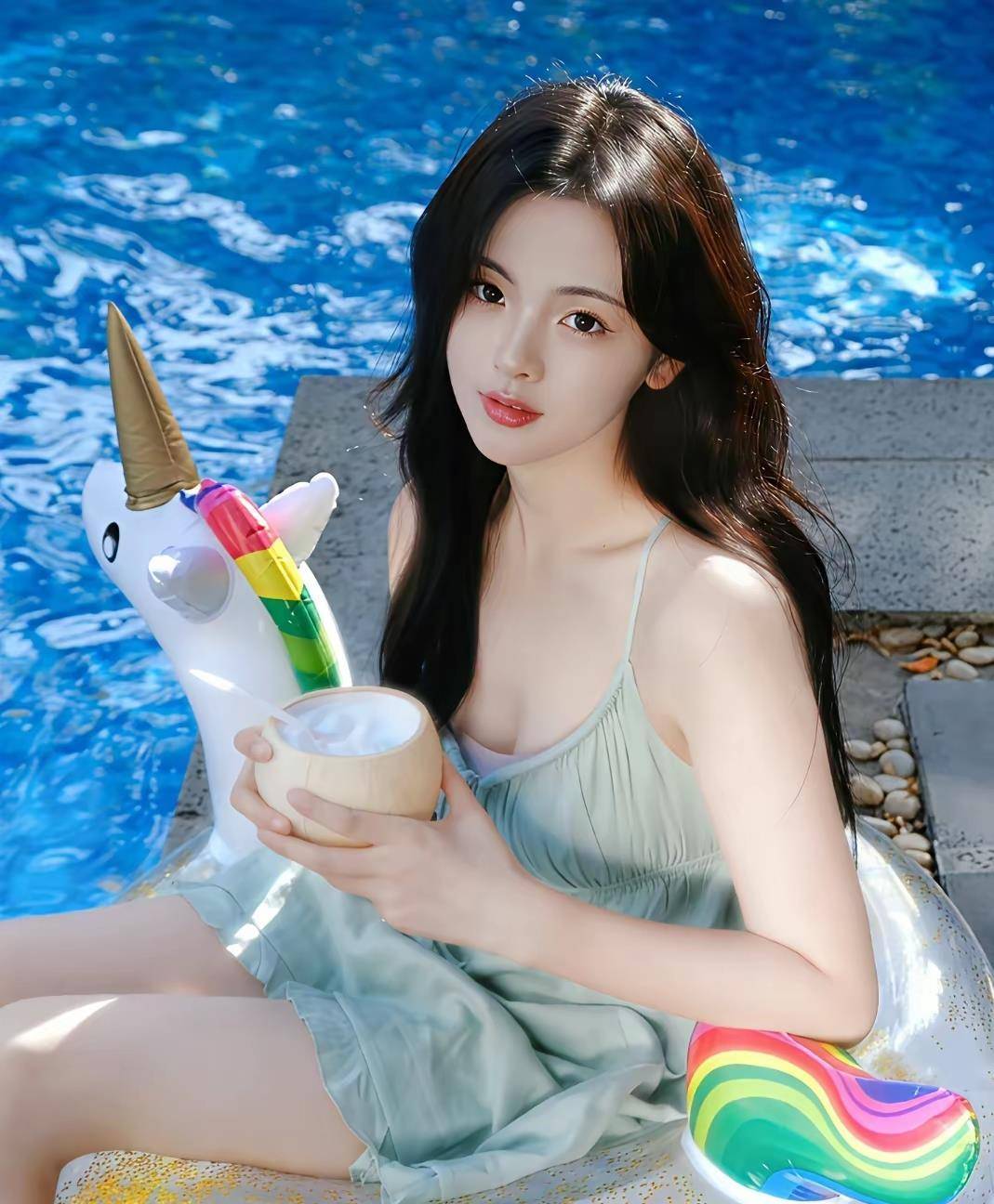 杨超越这张照片内衣都漏出来了,居然没人提醒,都走光了