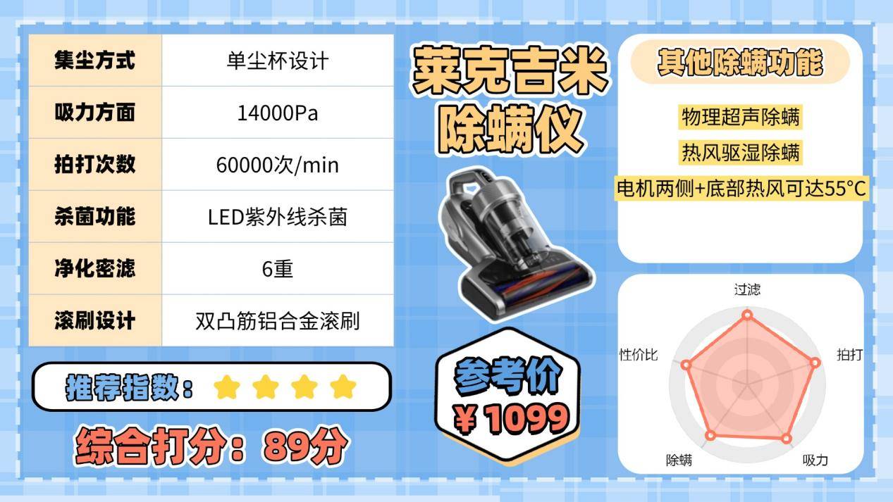 什么牌子的除螨仪好？除螨仪怎么选核心在这里！排行榜前十来袭！