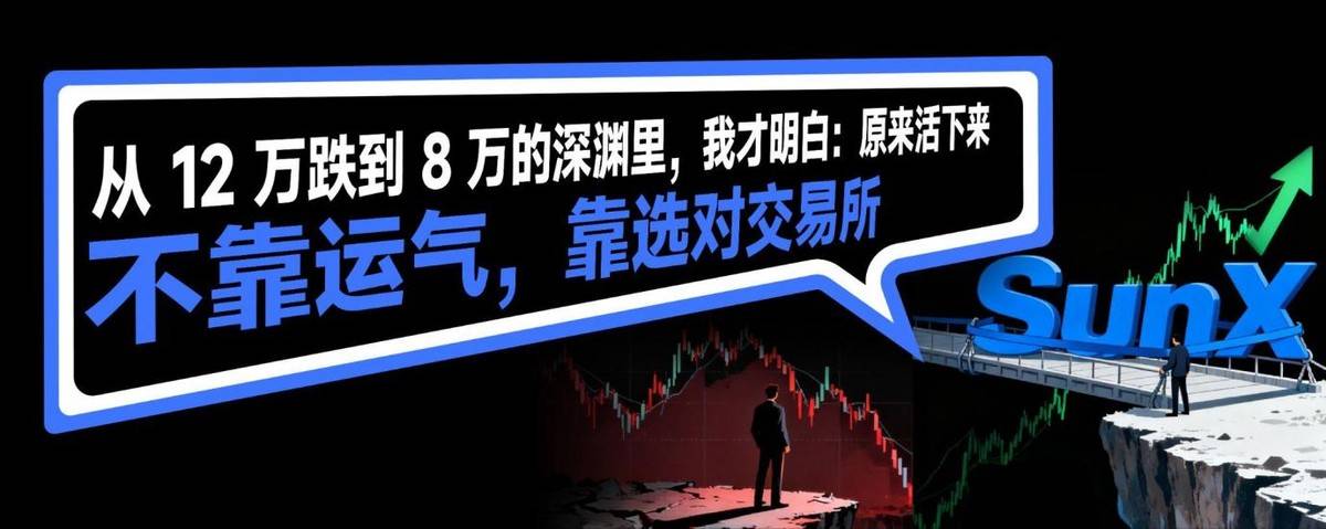 暴跌之后，我才明白：原来活下来，不靠运气，靠选对交易所