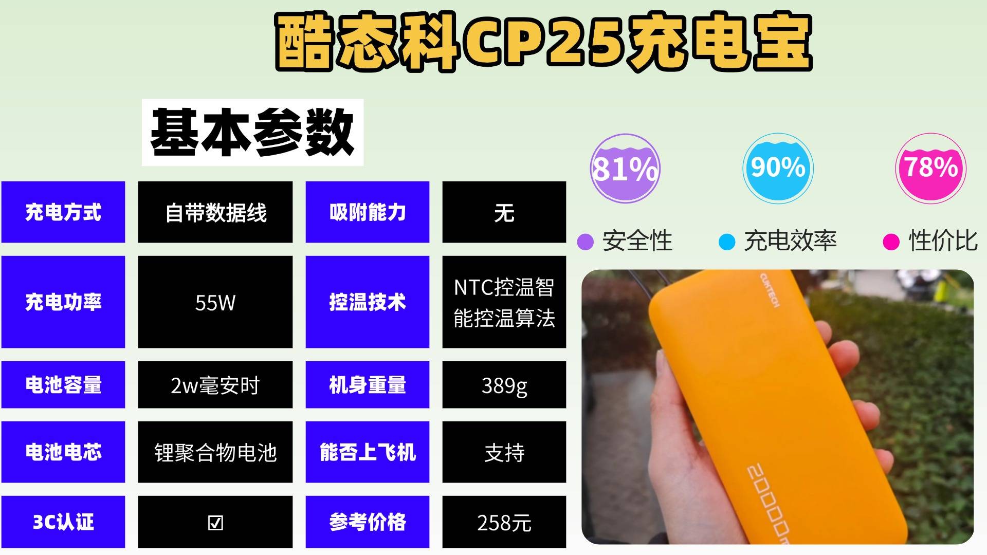 苹果用哪个充电宝最好？盘点2025年苹果充电宝排行榜前十名