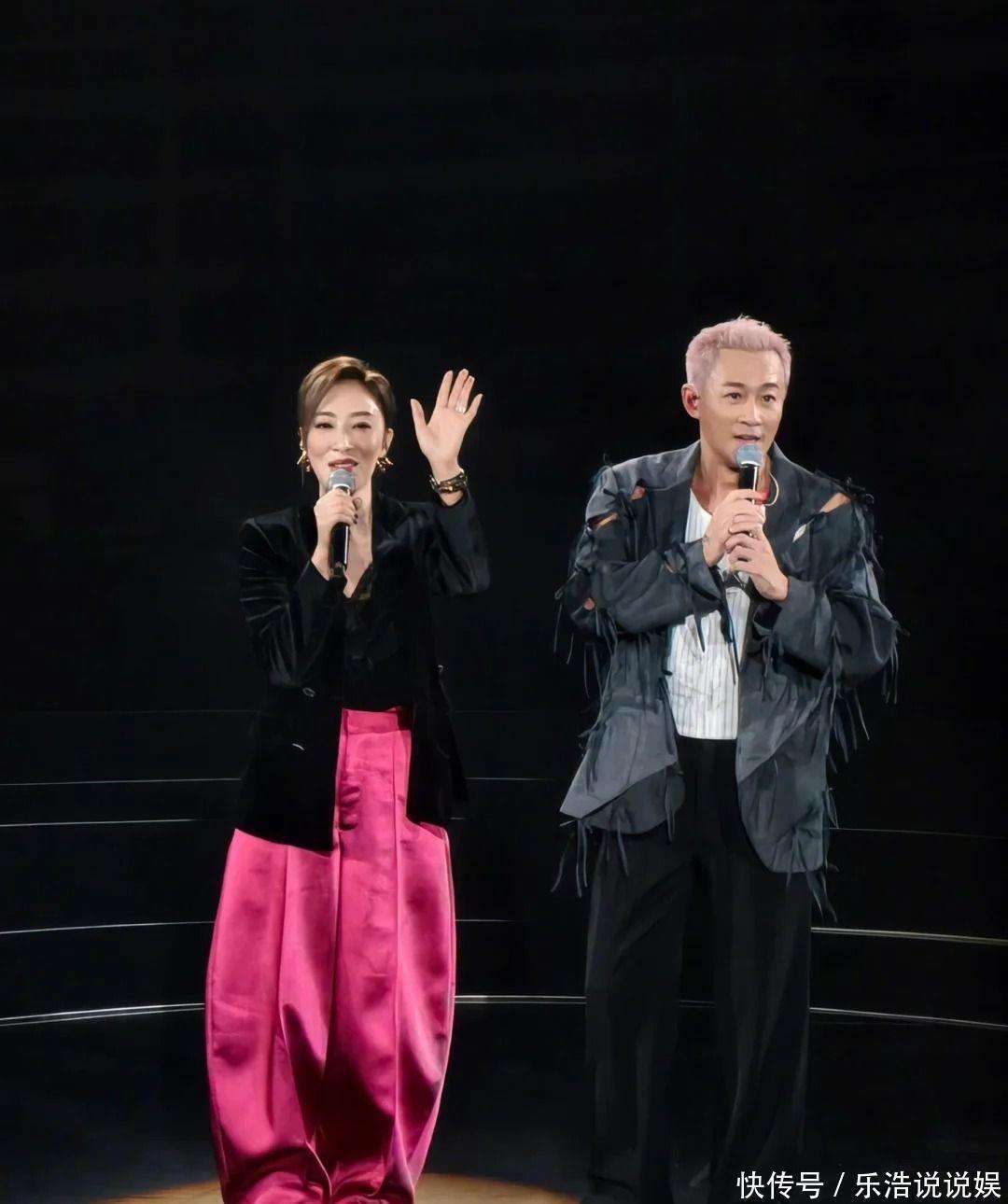 林峰演唱会收项少龙花篮 杨茜尧献唱《终身美丽》引发全场大叫