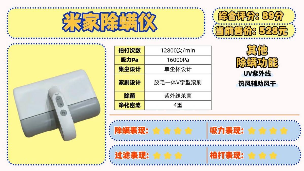 除螨仪排行第一名是哪个？哪个除螨仪效果好？十大公认好用的除螨仪2025年，选购宝典来了！