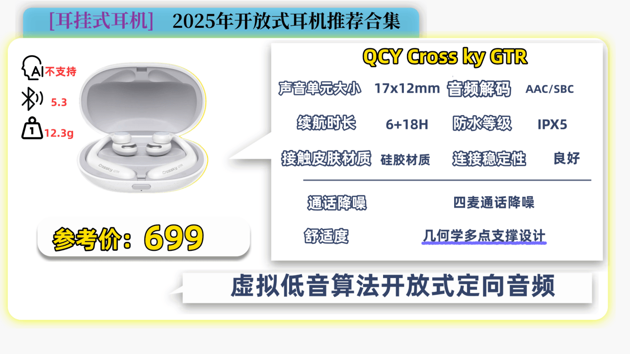 开放式耳机是什么意思？2026十大性价值高的开放式耳机推荐