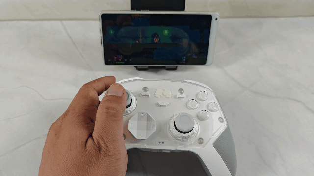 手感出色，AI加持功能更强，北通鲲鹏40御铠白游戏手柄体验