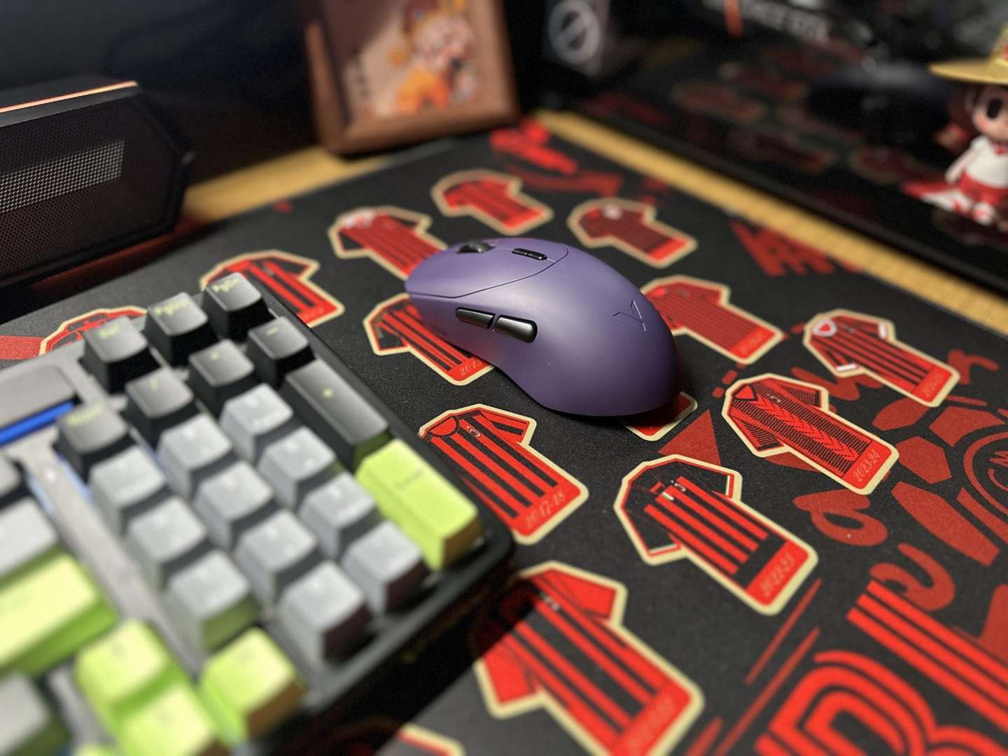 懒人狂喜！雷柏 VT9MAX+V700DIY-98长续航版，最强套装，焊死桌面 