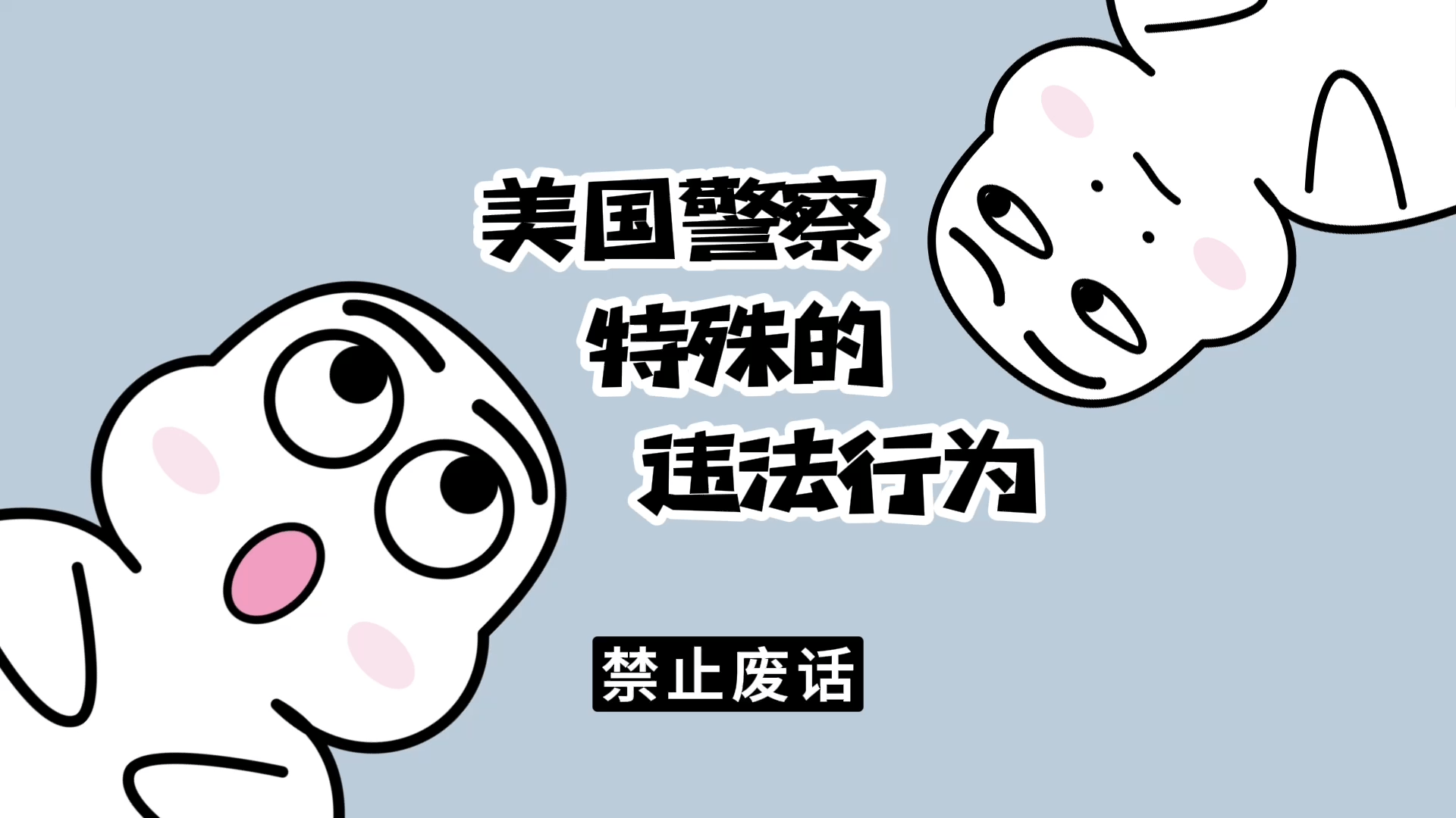 【禁止废话】美国警察的特殊执法方式,是什么样的?