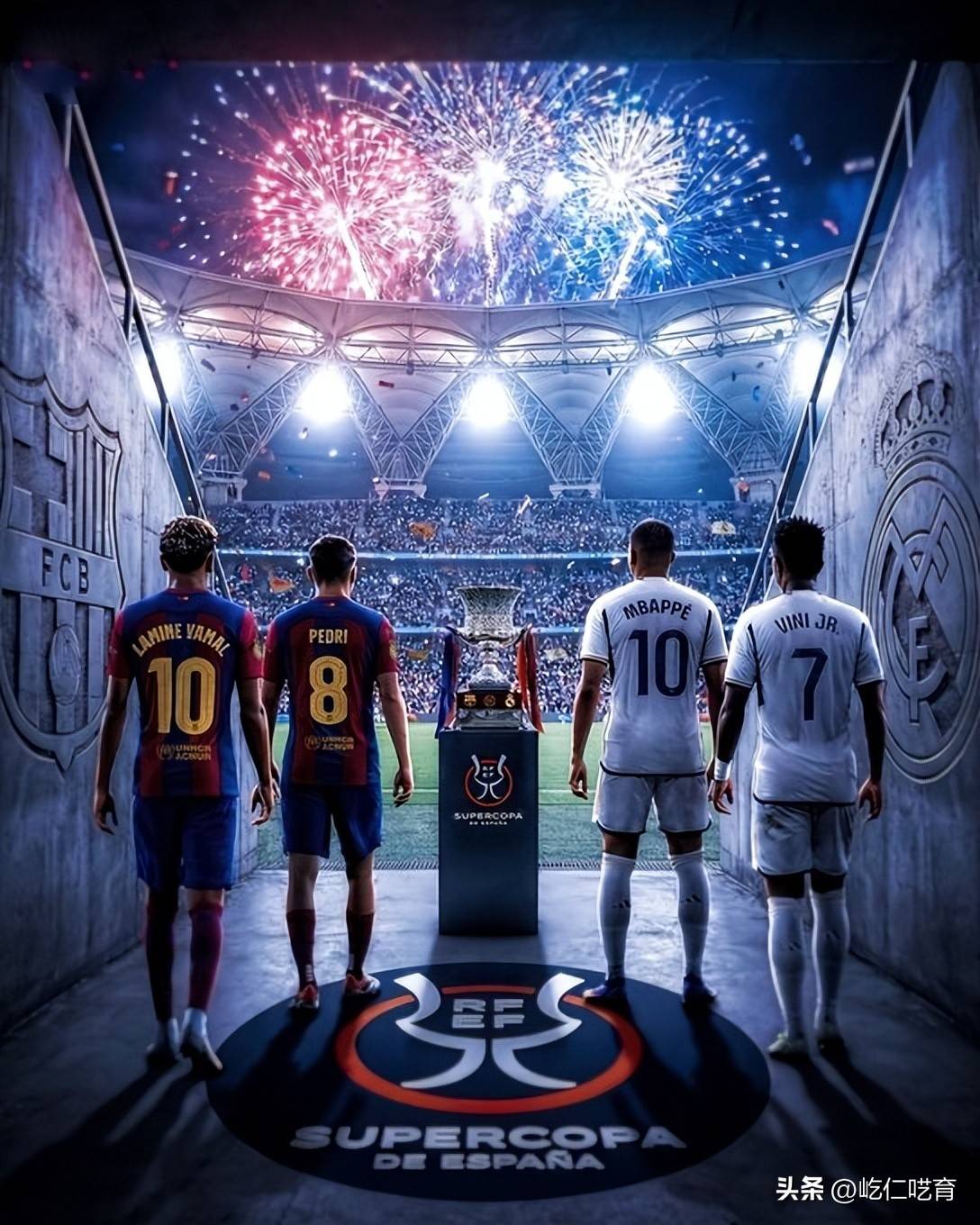 巴萨对阵皇马：当然更看好巴萨卫冕，毕竟弗里克8次决赛执教全赢了