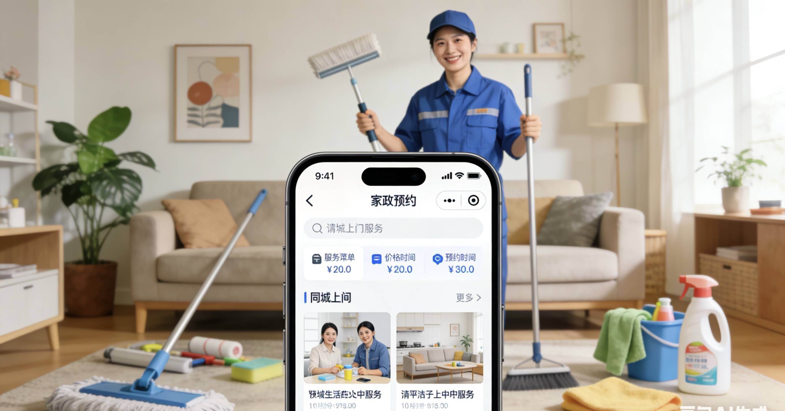本地生活服务（同城上门/家政预约）小程序开发公司哪家好？