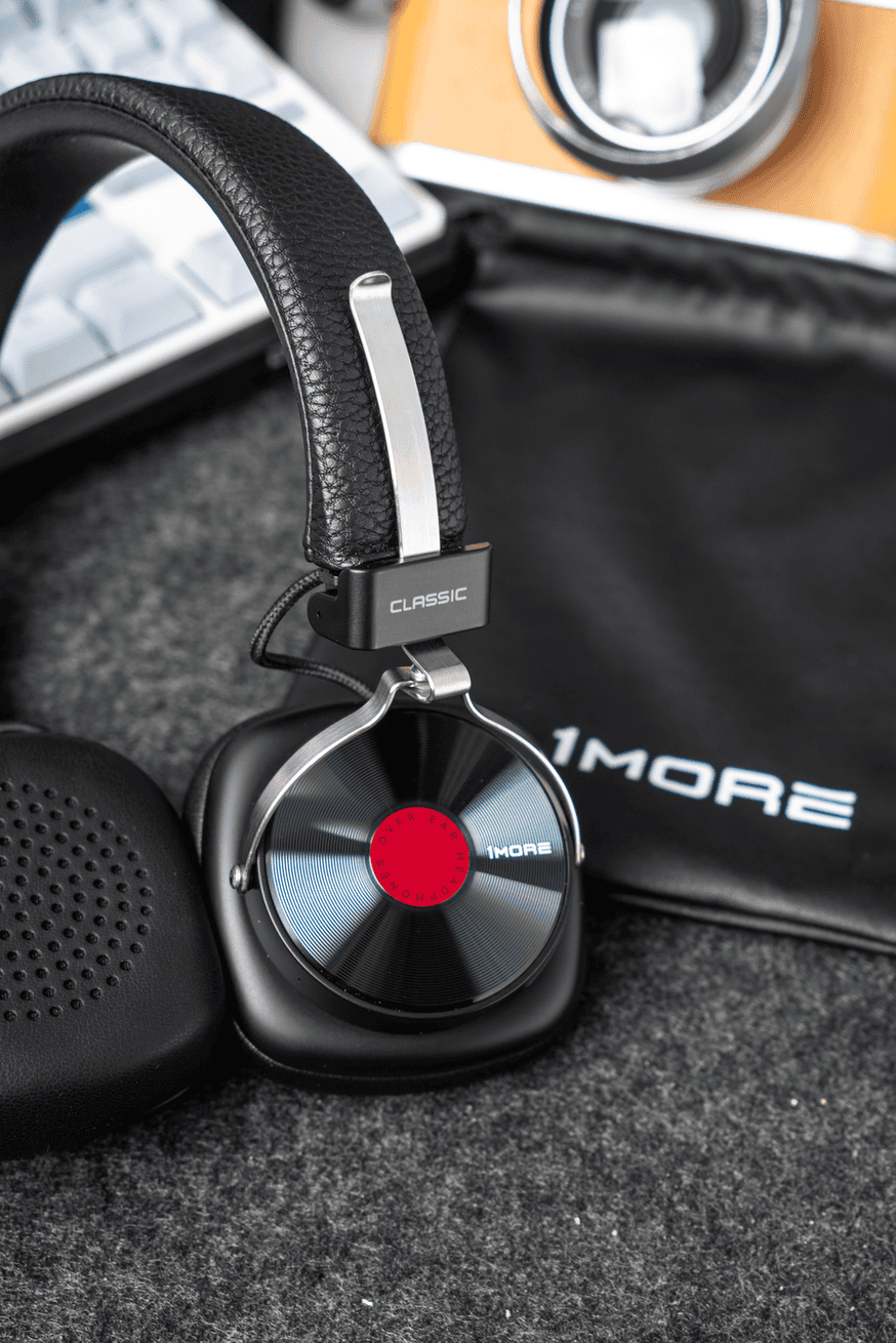 把黑胶唱片戴在头上，是什么体验？1MORE CLASSIC HQ36 耳机