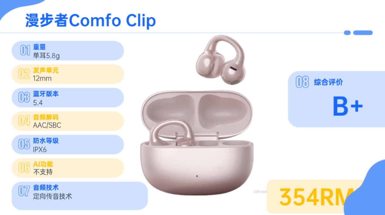 挂耳式耳机哪款比较好？2026最推荐购买的开放式耳机盘点实测