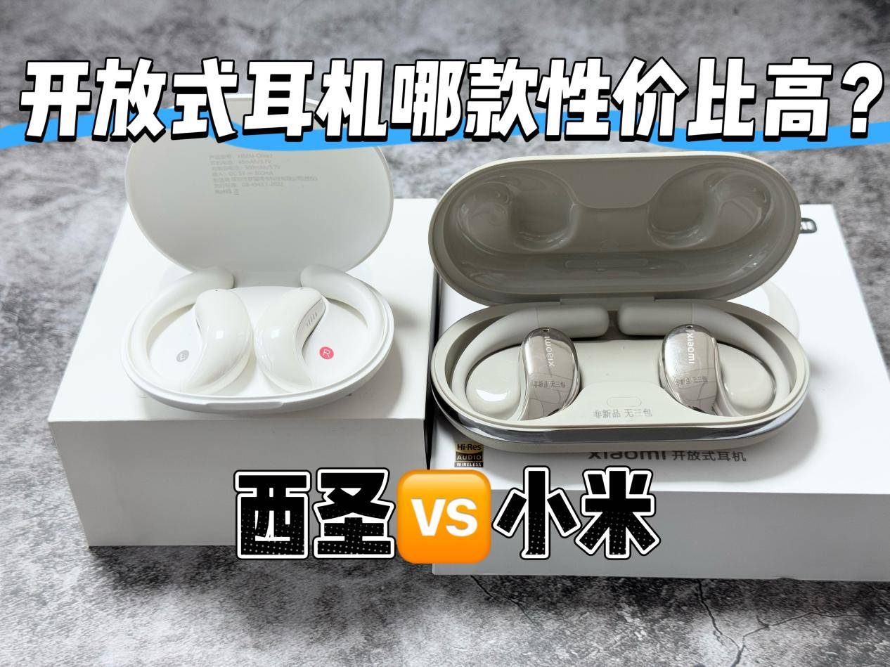 百元开放式耳机哪款性价比高？两款相差400元的开放式耳机横评对比