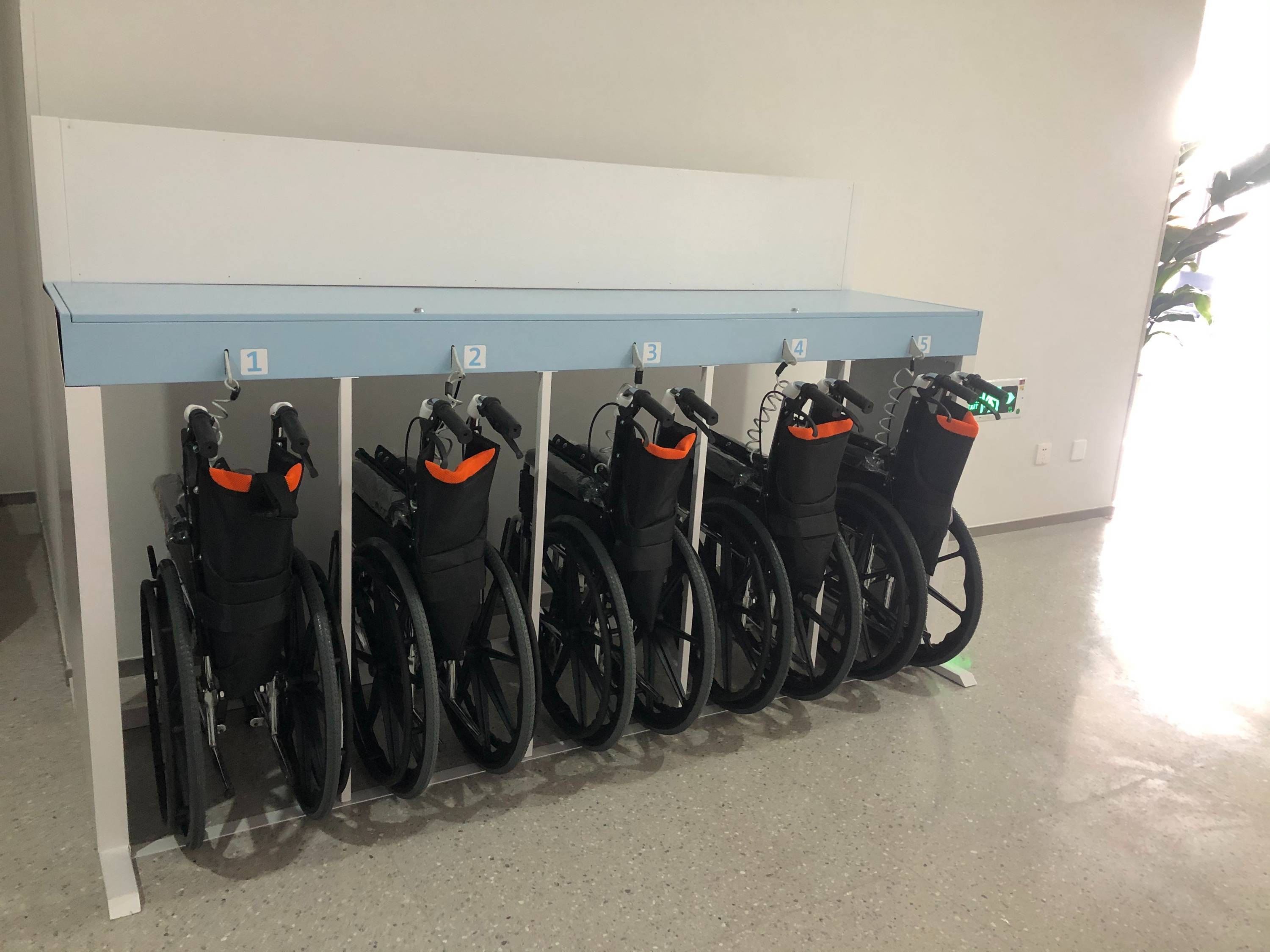 共享轮椅进医院,贴心服务成患者就医好伙伴