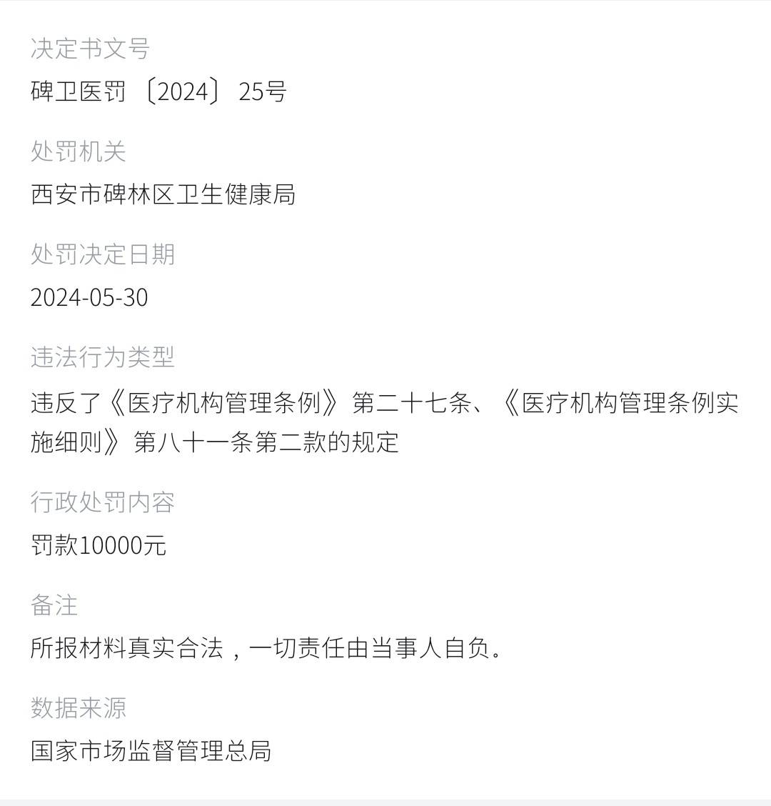 男子隆鼻后胸痛 西安路海军医疗被曝注册地址混同维权难(图4)