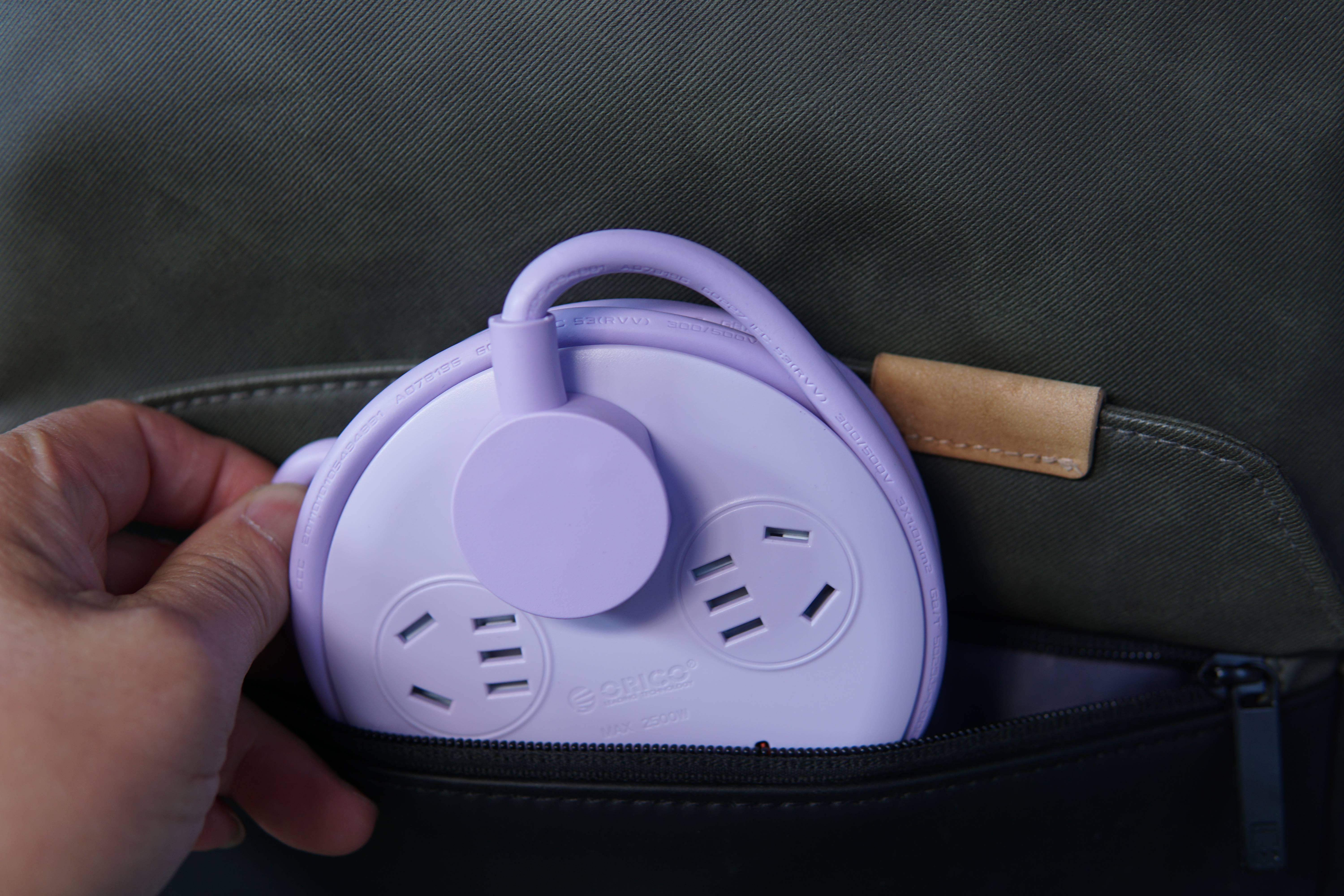 小巧可爱的七合一奥睿科电小包插排来了