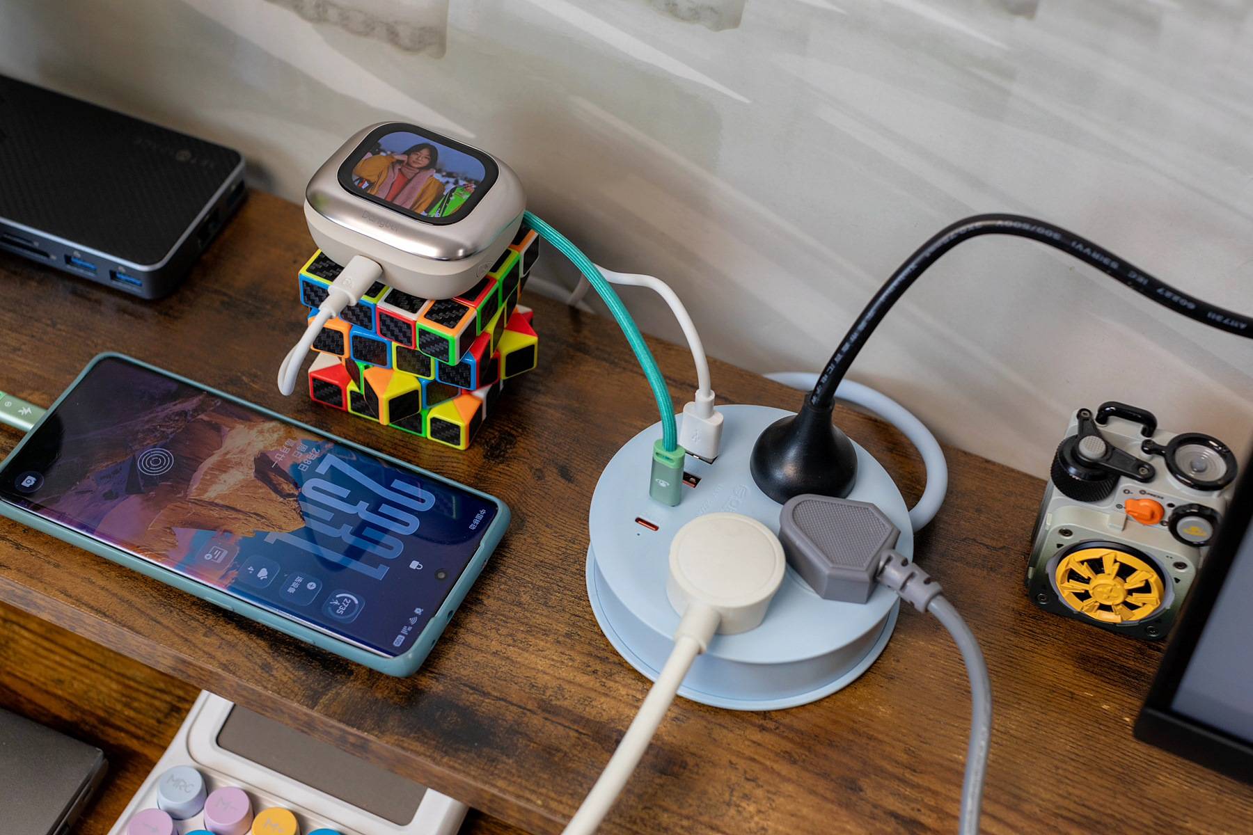 桌面美学能量站，奥睿科电小包插排，让我的桌面不再杂乱无章