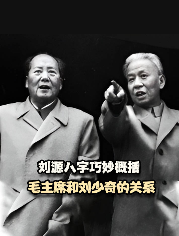 刘源被问:如何评价毛主席和刘少奇的关系?他用八字巧妙概括