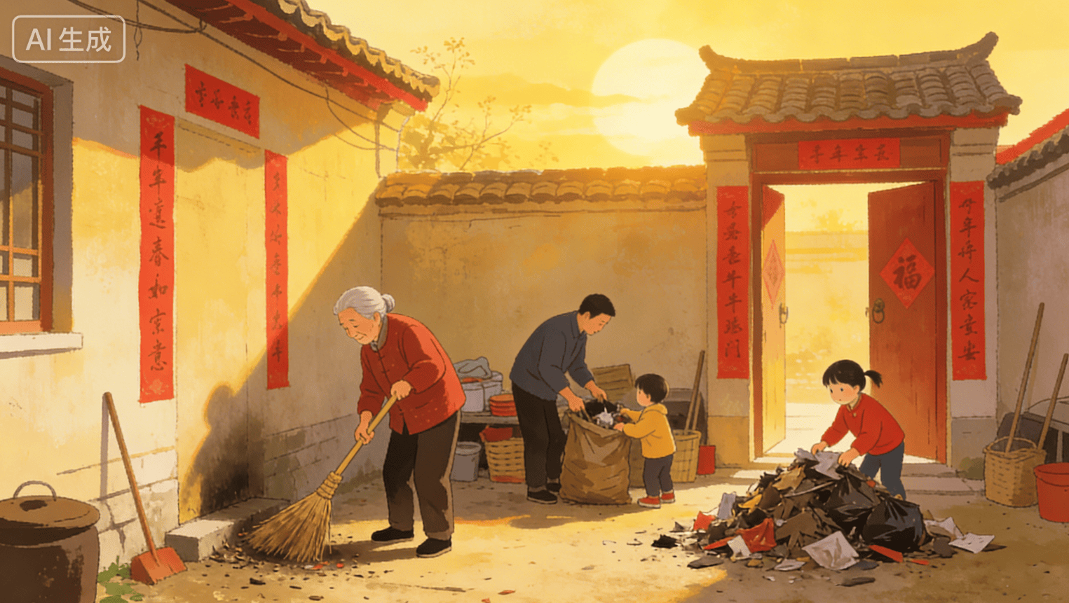 原创 正月初六送穷神,1送1迎,5个禁忌,送走一年穷气