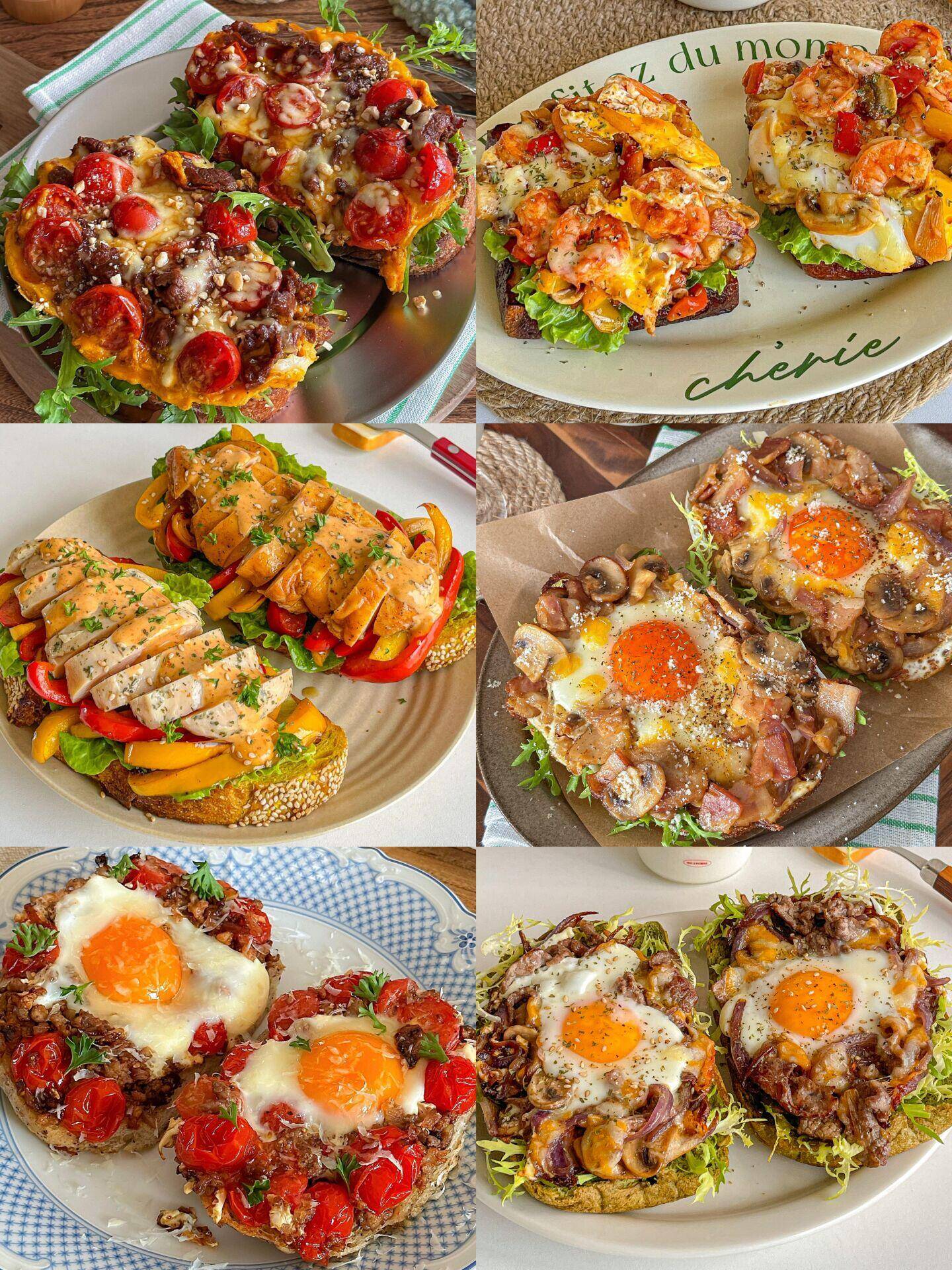 10分钟搞定早餐！减脂期也能狂炫。6款高蛋白三明治，比沙拉好吃10倍！