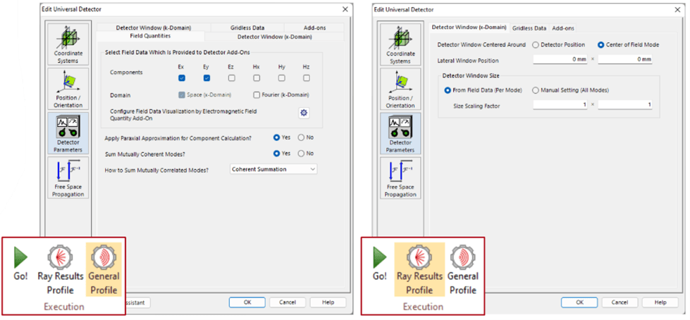 VirtualLab:通用探测器的图3