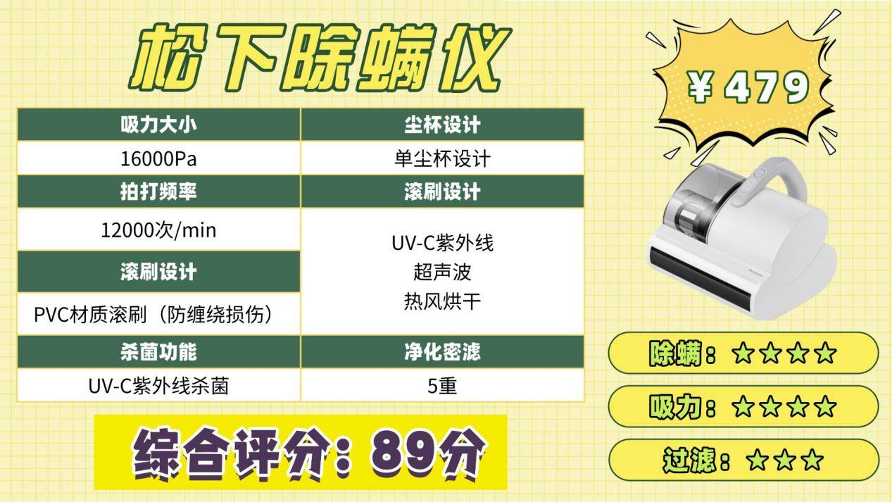 除螨仪排行榜前十有哪些？除螨仪排行第一名是哪个？实用的床上除螨仪十大名牌排行榜，多角度解析
