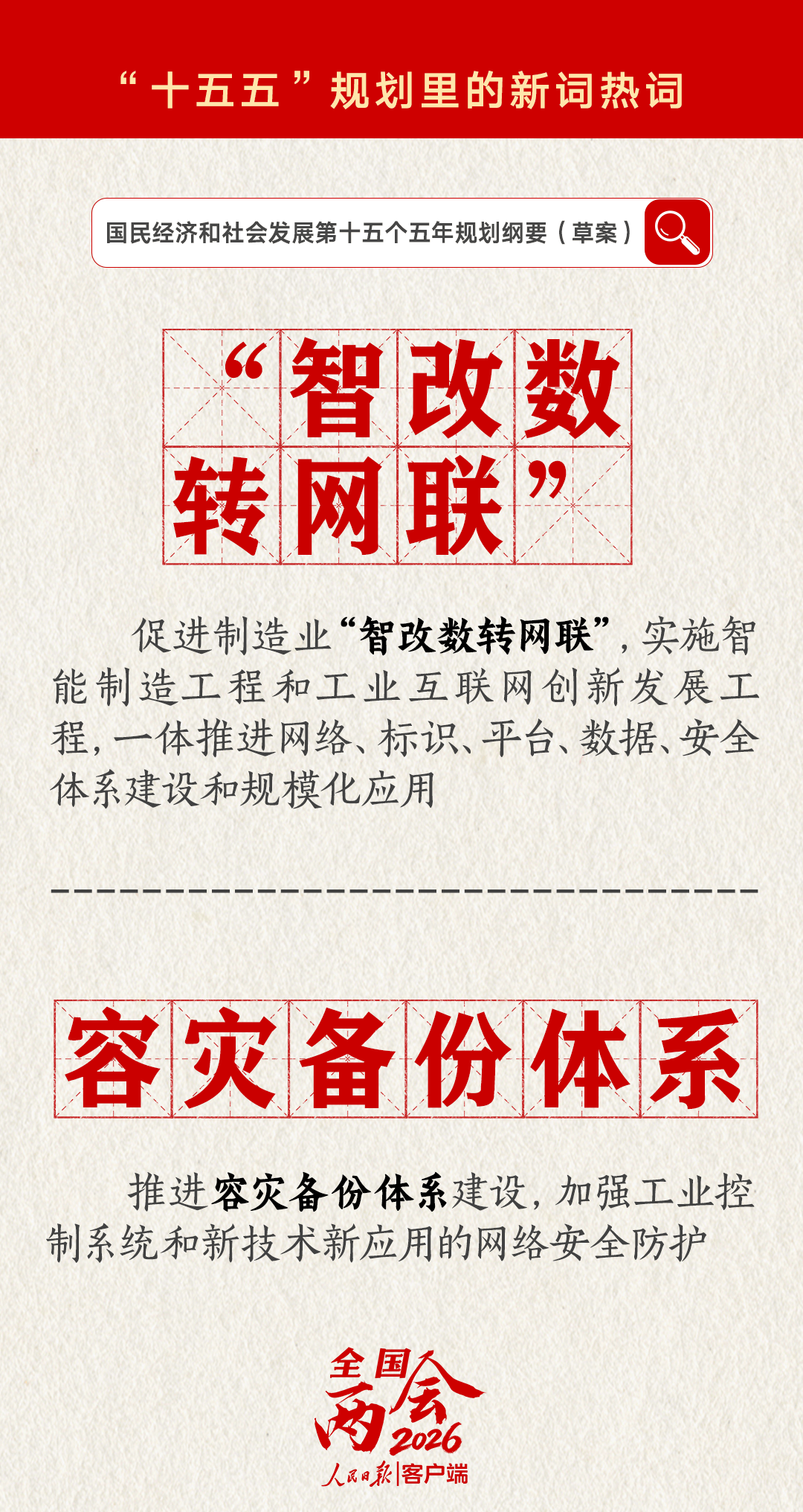 划重点！“十五五”规划里提到了这些新词热词(图3)