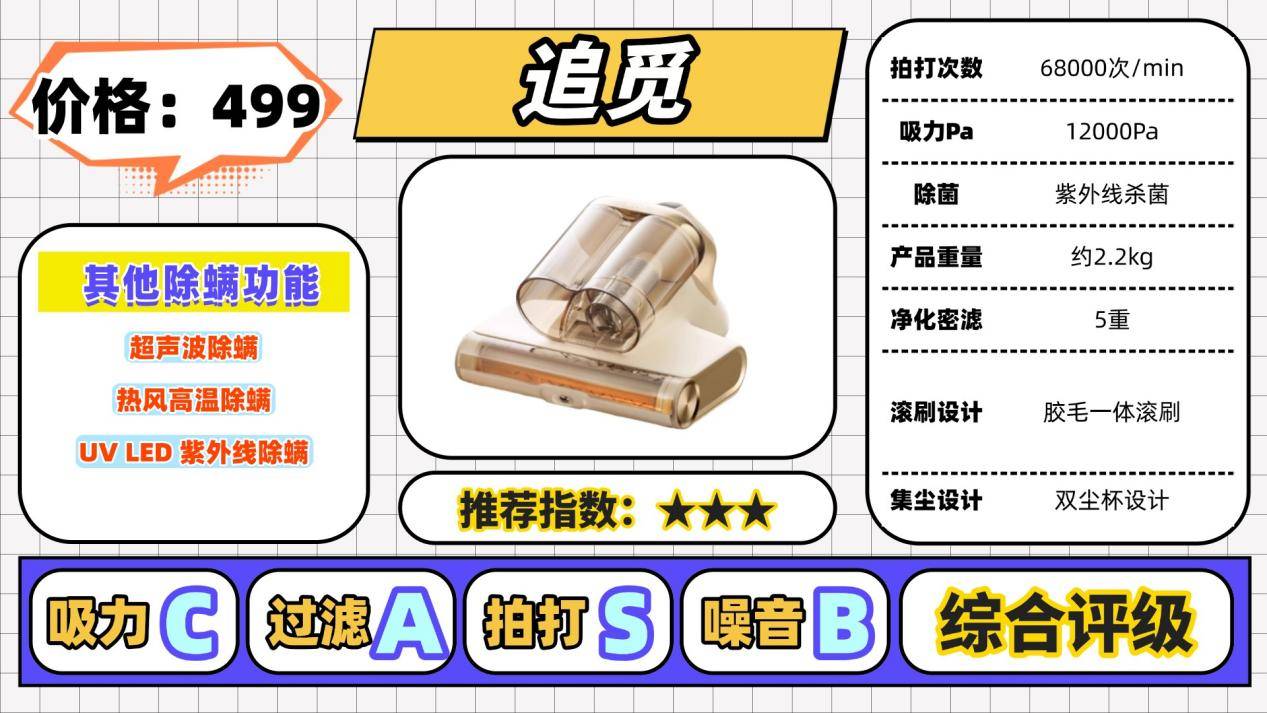 除螨仪值不值得买?内行人揭秘除螨仪排行榜前十名,避坑实测