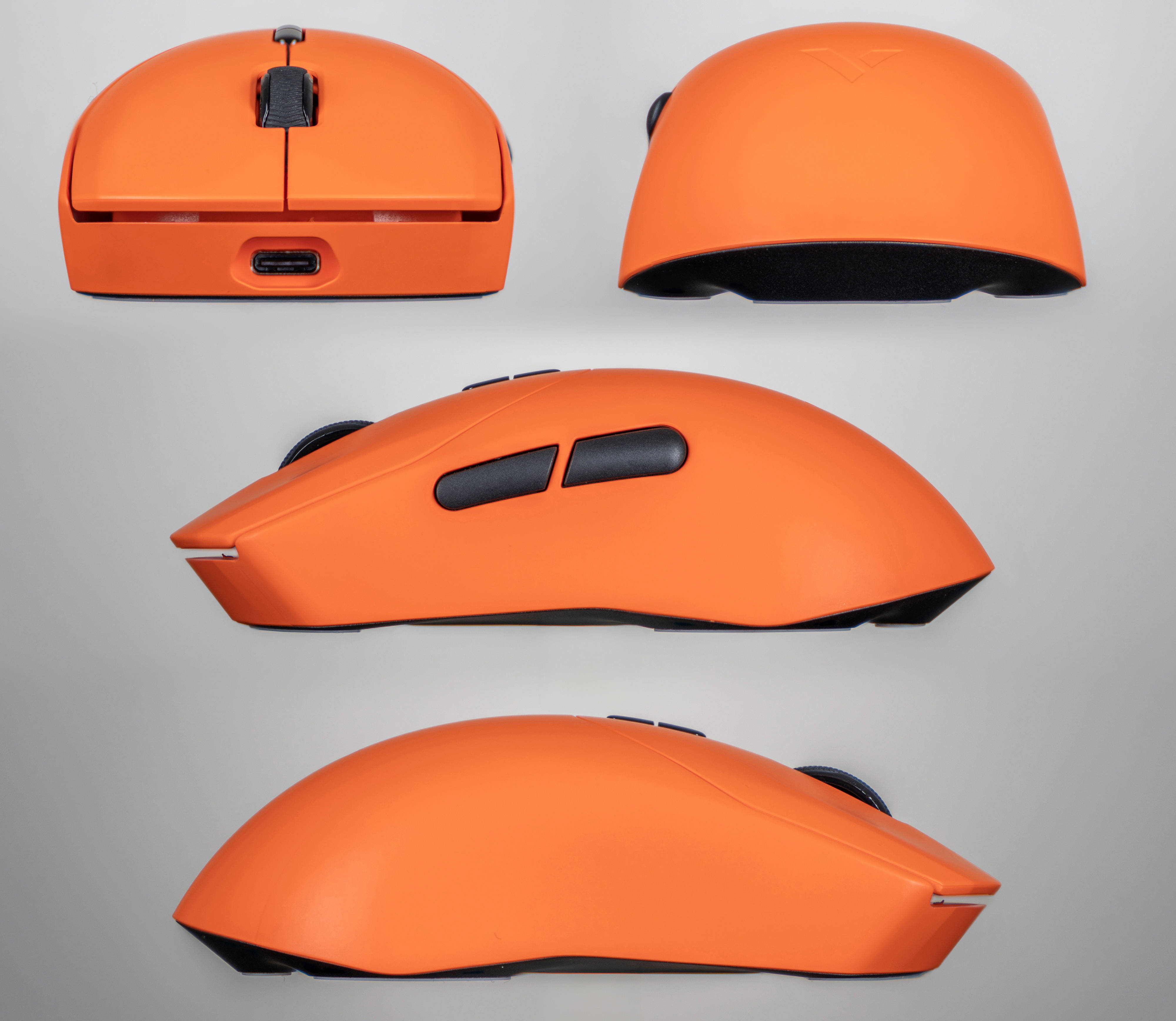 这个鼠标的颜色也太帅了吧!雷柏VT二代VT9焰影橙配色版体验分享