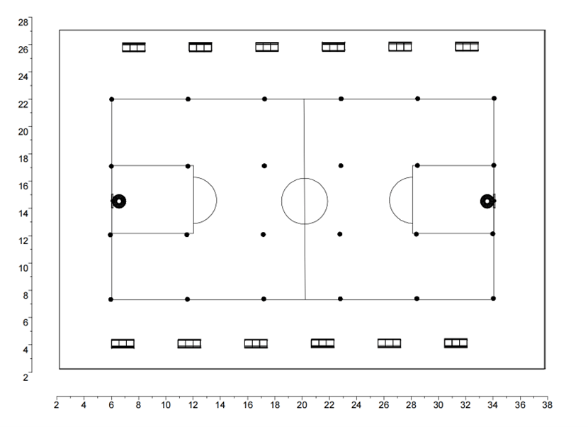 LITESTAR 4D应用：室内篮球场照明的图2