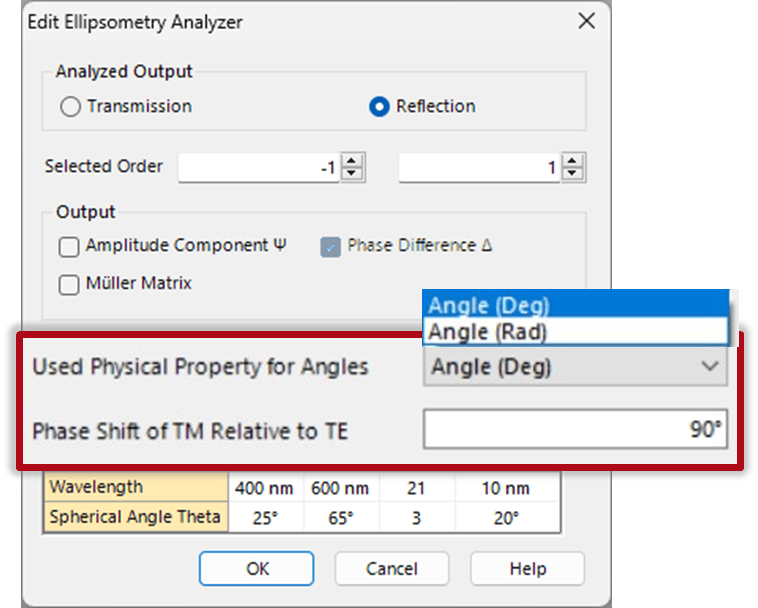 [VirtualLab] 椭圆偏振分析器的图8