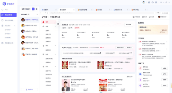 智播魔方直播中控台：多平台直播矩阵一站式提效神器