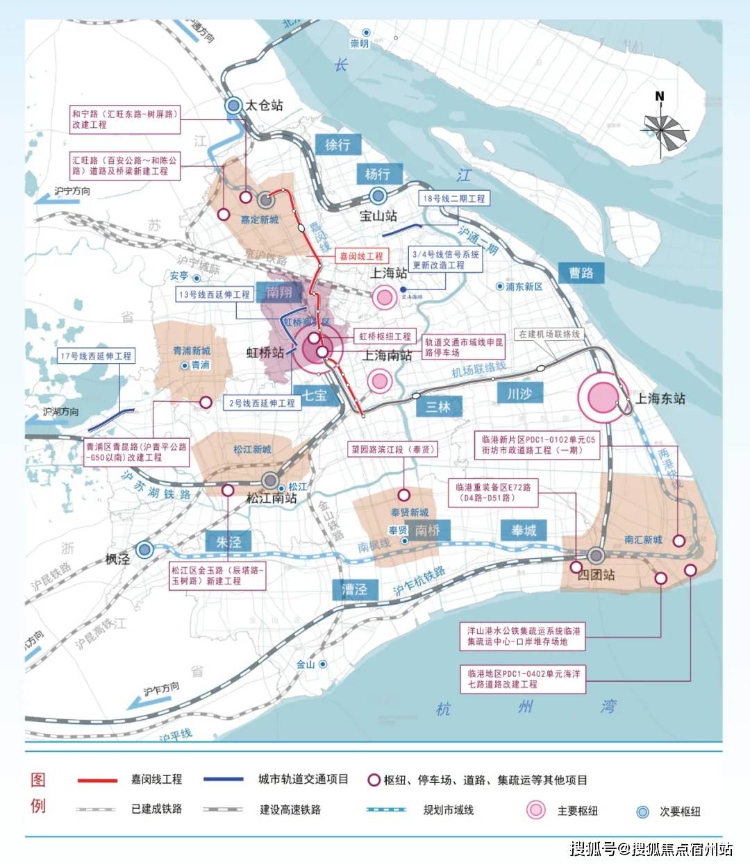 项目与老闵行直线距离仅约9公里自驾通过浦卫公路